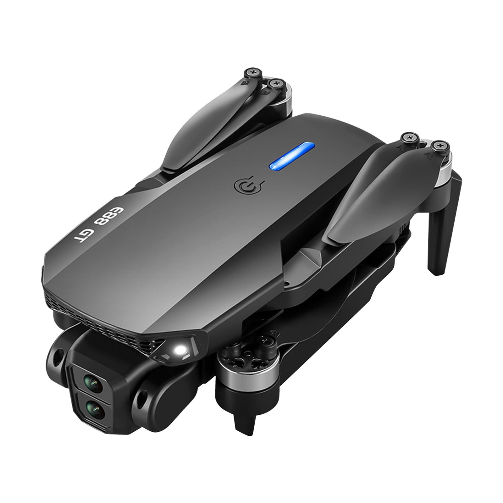 Bfogop 1080P ESC Camera Drone Featuring 4.3-Inch Screen Remote, Brushless Motor, WiFi FPV, Foldable Design, and Includes Storage Card & Accessories
