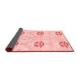 thumbnail image 2 of Ahgly Company Indoor Square Oriental Red Modern Area Rugs, 3' Square, 2 of 4