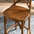 thumbnail image 4 of Modway Tabouret de Comptoir à Engrenages en Noyer, 4 of 11