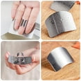 thumbnail image 4 of Protector de Dedos de Acero Inoxidable, Protector de Dedos Multifuncional, Protector de Dedos para Cortar Alimentos y Rebanar, Protector de Dedos, 4 of 6