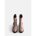 thumbnail image 4 of Weekend Academy Girls Faux Suede Moto Boots, 4 of 6