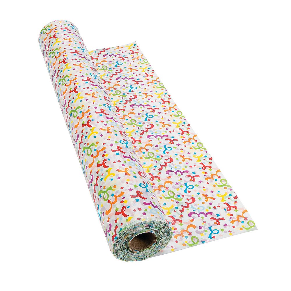Confetti Tablecloth Roll Party Supplies 1 Piece