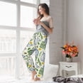 thumbnail image 6 of Picia Vintage Utensils Womens Soft Woven Cotton Elastic Waistband Sleep Pajama Pant Lounge Sleep Pant With Pockets And Drawstring-Medium, 6 of 9