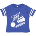 thumbnail image 3 of Inktastic This Kid Loves Bowling Boys or Girls Toddler T-Shirt, 3 of 5