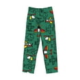 thumbnail image 4 of Daiia Men'S Cartoon Air Transportation Pants,Bottoms Sleep Lounge,Pajama Pants,Pj Bottoms Drawstring And Pockets-Large, 4 of 9
