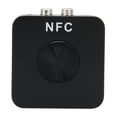 thumbnail image 4 of Adaptador de audio inalámbrico NFC Bluetooth 5.0 con recepción y transmisión AUX, manos libres, 10 Hz a 20 Hz para el hogar y el automóvil, 4 of 12
