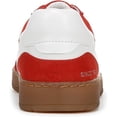 thumbnail image 5 of Franco Sarto Women's Ponti Lace Up Sneaker Red/White 8W, 5 of 6