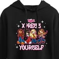 thumbnail image 3 of Bratz - Xpress Yourself - Girl Power - Juniors Cropped Pullover Hoodie, 3 of 5