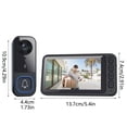 thumbnail image 3 of BotaniNest Wireless Video Doorbell With Two Way Audio Night And Motion Detection For Home, 3 of 6