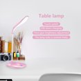 thumbnail image 3 of Lámpara de mesa LED USB Protección ocular Toque Niños Dormitorio Luz nocturna (Rosa), 3 of 5