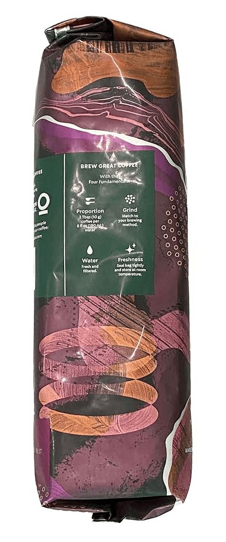 Starbucks Decaf Espresso Roast Whole Bean 2 - 1 LB Bags, Dark Roast