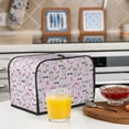 thumbnail image 6 of Haiem No Drama Llama Print Toaster Covers 2 Slice Wide Slot,Bread Dust Cover & Fingerprint Protection,Bread Machine Cover,Appliance Covers, 6 of 7