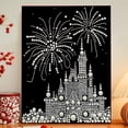 thumbnail image 1 of DIY Diamond Painting Kit for Adults | Complete Craft Set with Plastic Frame | 5D Rhinestone Art for Home Decor and Wall Art | 15.75 x 11.81 Inch Canvas for Relaxation and Gift Giving, 1 of 6