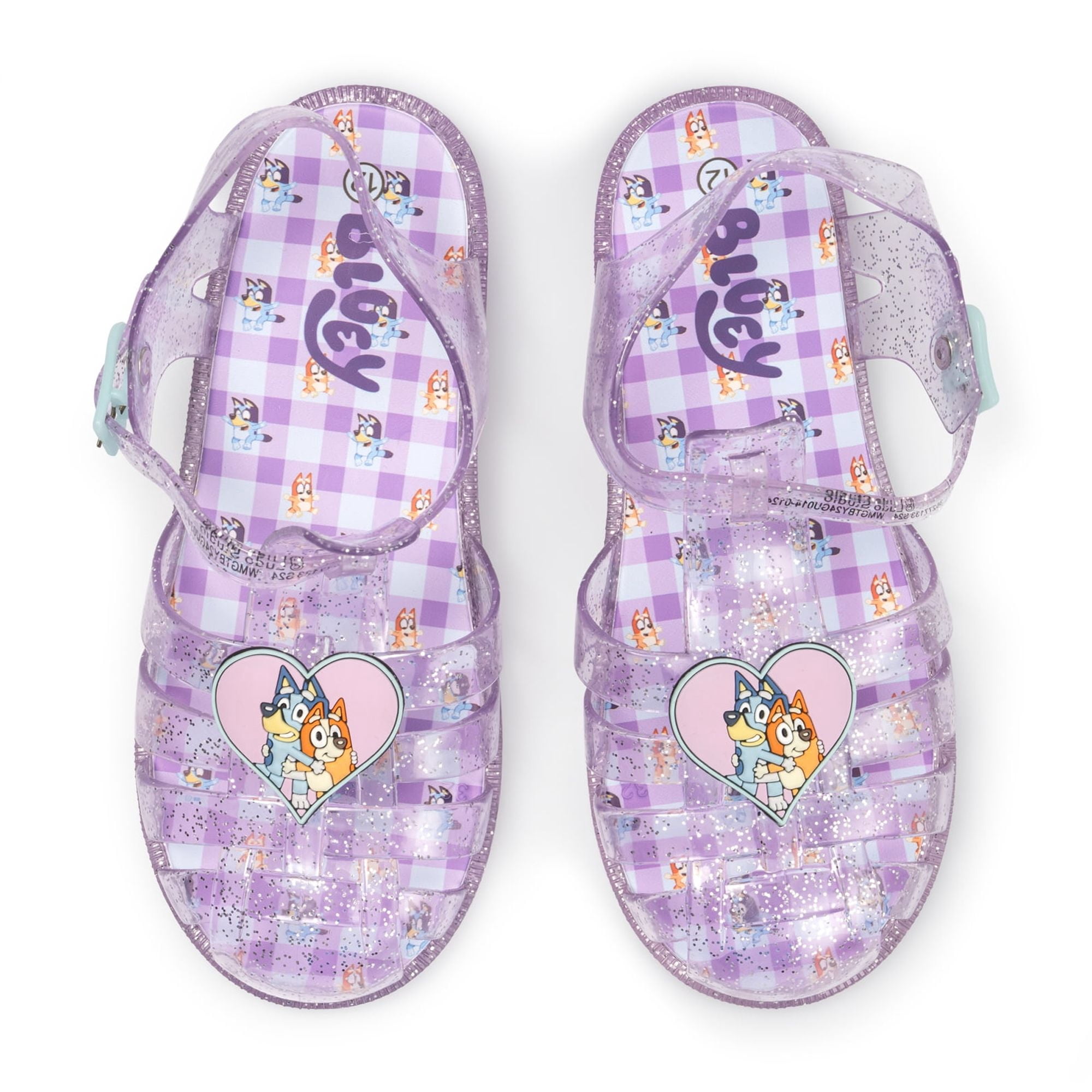 Bluey Toddler Girls Fisherman Sandals, Sizes 7-12