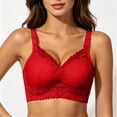 thumbnail image 5 of Aofany Bras for Women No Underwire Full Coverage Lace Comfort Wirefree Push Up Bras Soft Everyday Bralettes, Sizes 36B/C to 40B/C, 5 of 5