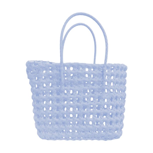 Bolso de mano tejido, elegante bolso de viaje, transpirable, impermeable, con asa superior