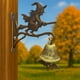 thumbnail image 4 of Decoraciones de Halloween, adornos de Halloween, regalos de Halloween Decoración de timbre de bruja de Halloween Un timbre, 4 of 6