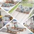 thumbnail image 6 of Blue Coastal Pillow Covers 12"x20", Summer Beach Coral Shell Starfish Seahorse Soft Brushed Microfiber Breathable Throw Pillow Covers, Pillowcase with Zipper for Couch Sofa Bedroom Living Room, 6 of 9