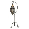 thumbnail image 2 of Zingz & Thingz Moroccan Style Candle Lantern Stand - 41.25" - Black, 2 of 3