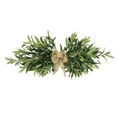 thumbnail image 4 of YOFOKO 22” Heart Shaped Artificial Olive Leaf Wreath, Green Leaf Olive Fruit Spring Flower Swag, Front Door Wedding Arch Window Wall Hanging Farmhouse Garden Decoratio, 4 of 5