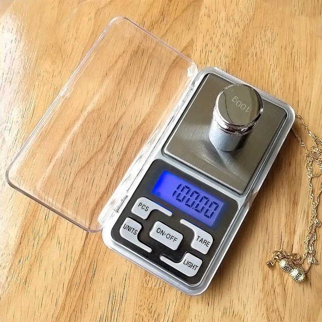Báscula de bolsillo portátil, báscula digital de precisión, mini báscula de cocina, báscula digital electrónica para alimentos, joyas y más, herramientas de medición de cocina portátiles de
