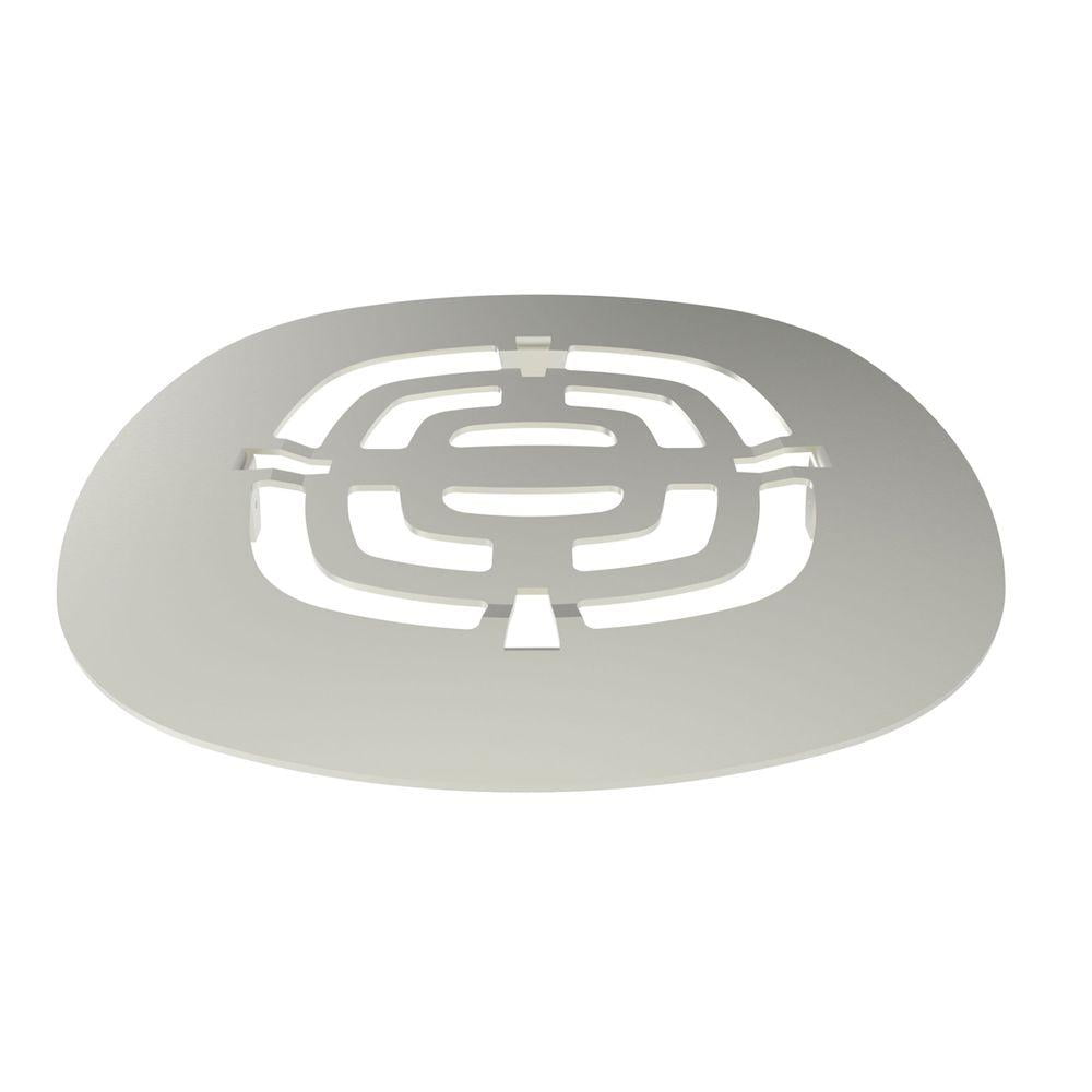 41/2 in. Shower Drain Cover in Satin Nickel