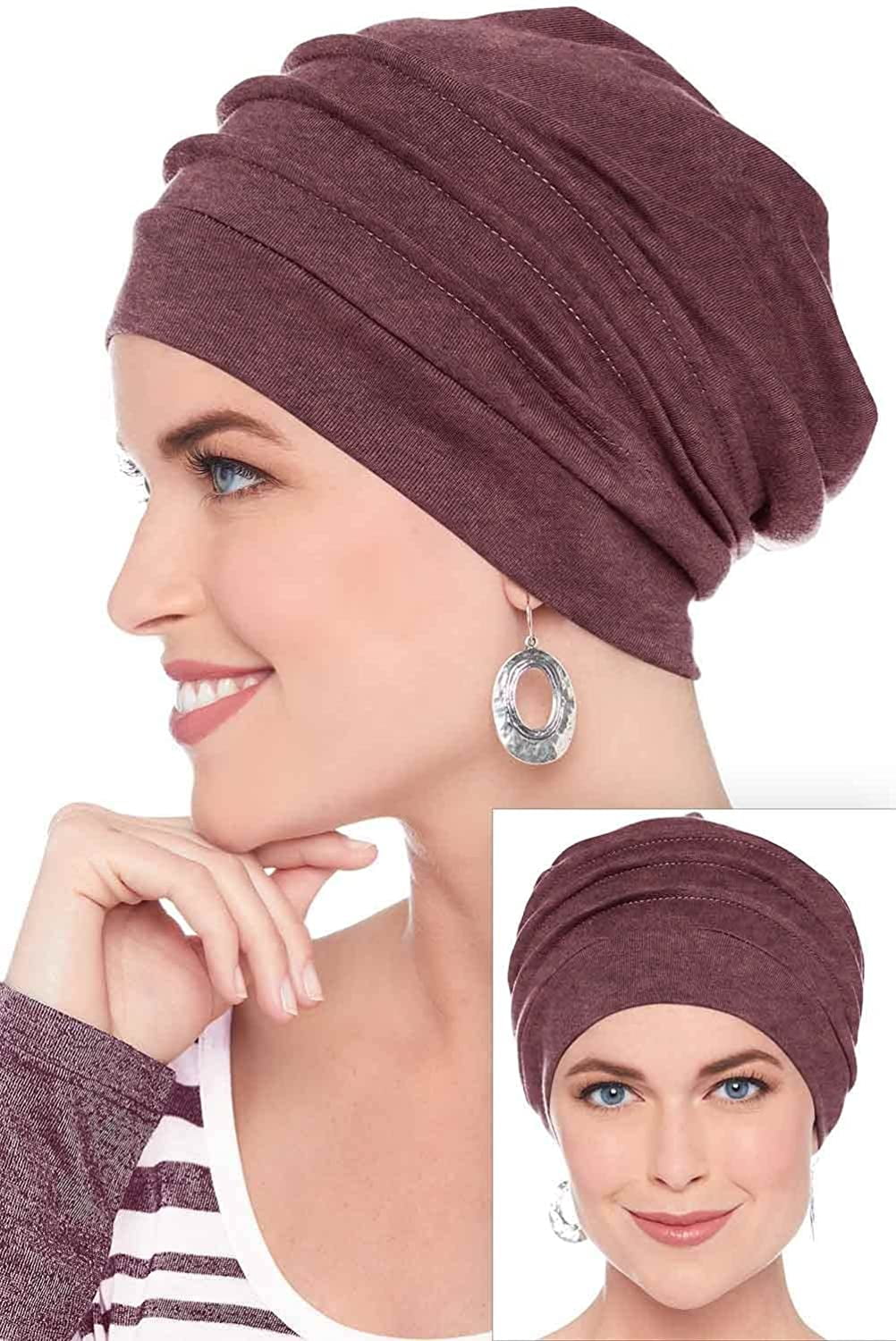 Slouchy snood hat discount
