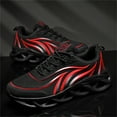 thumbnail image 2 of YYTLCH Air Cushion Sneakers for Men Mesh Breathable Walking Sport Youth Fashion Running Athletic Shoes Black Red Sneaker, 2 of 10