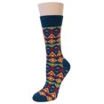 thumbnail image 4 of Wrapables® Unisex Colorful Designs Trouser Socks (Set of 5), Diamond Pattern, 4 of 7