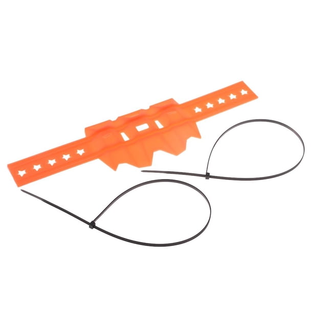 Silenciador Silenciador Anti-caliente Guardia Escudo Térmico Cubierta naranja