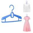 thumbnail image 3 of Clothes Dryer, Rotatable Hook 6Pcs PP Material Clothes Rack Retractable  for Iindoor for Balcony Blue, 3 of 8