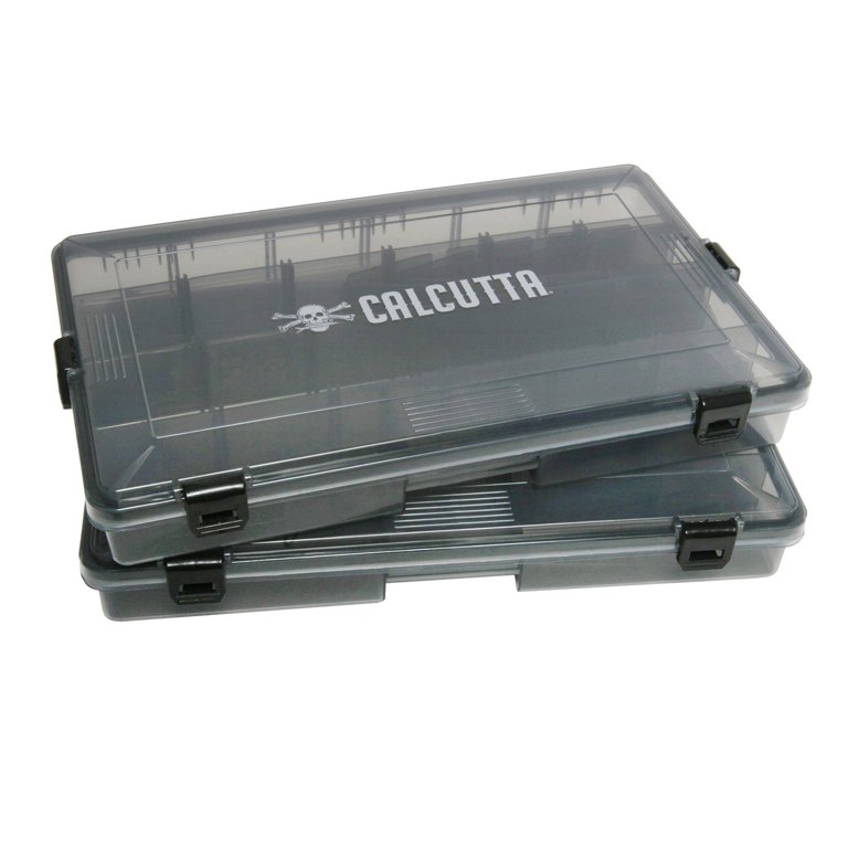 Calcutta CSLTT-3700 Squall 3700 waterproof 4 latch tackle trays (2