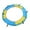 Yellow, variant on BAOSITY Trampoline Spring Cover Trampoline Edge Cover Waterproof Trampoline Surround Pad Jumping Bed Cover Trampoline Replacement Pad Blue