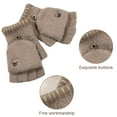 thumbnail image 3 of Manoplas de invierno para bebés y niños pequeños con forro polar, fáciles de poner y quitar, cálidas y para exteriores., 3 of 5