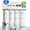 800 GPD, variant on Ecoviva 800GPD Tankless Alkaline Reverse Osmosis System 9-Stage Under-Sink Filter System