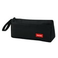thumbnail image 2 of Large Capacity Pen Case | Cloth Fabric Pencil & Cosmetic Organizer Bag | Stylish Zippered Pouch for Office Storage | Multifunction Coin Holder | 7.8"x3.3"x3.9" | Multiple Colors, 2 of 5
