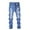 j-Sky Blue, variant on Boys Ripped Jeans Boy's Skinny Fit Stretch Blue Jean Back to School Clothes Kids Fashion Pants 5-6 Years