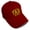 Burgundy, variant on Baseball Caps for Men & Women Embroidered Taxi Embroidery Ladies & Men Baseball Hats Acrylic White Design Only