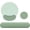 Antique Green, variant on MOSISO Wrist Rest Support for Mouse Pad&Keyboard Set, Circle Curved Ergonomic Mousepad&Coaster Non-Slip Base Home/Office Pain Relief&Easy Typing Pad with Soft Cloth&Silicone Lining