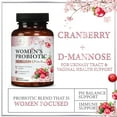 thumbnail image 5 of Probiotics for Women Digestive Health Support - 90 Billion CFU Women's Probiotic, 16 Strains, Cranberry, Vaginal Probiotic with Prebiotics, PH, Immune, Urinary, & Feminine Health Support, 60 Capsules, 5 of 9