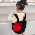 thumbnail image 4 of CAIXIA Womens Crossbody Purse Teens Girls Cute Rabbit Cartoon Crossbody Messenger Purse, Fashion Soft Daily Shoulder Sling Bag, 4 of 8
