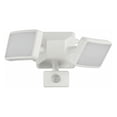 thumbnail image 1 of Lechuang Luces de seguridad para exteriores con sensor de movimiento, reflector LED de 1600 lm con Pir, luces de seguridad para exteriores de color blanco frío dual alimentadas por red,, 1 of 5