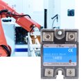 thumbnail image 4 of Relé de estado sólido monofásico, Relé de estado sólido, con indicación de tubo LED, AC-AC 70-280VAC, Voltaje de Carga 24-480VAC, usar en maquinaria CNC(10 A) EOTVIA No, 4 of 7