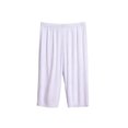 thumbnail image 3 of Pajama Pants Dqueduo Women's Fashion Regular Waist Comfy Casual Exercise Pajama Shorts Mid Length Rayon Spandex White XXXXL, 3 of 7