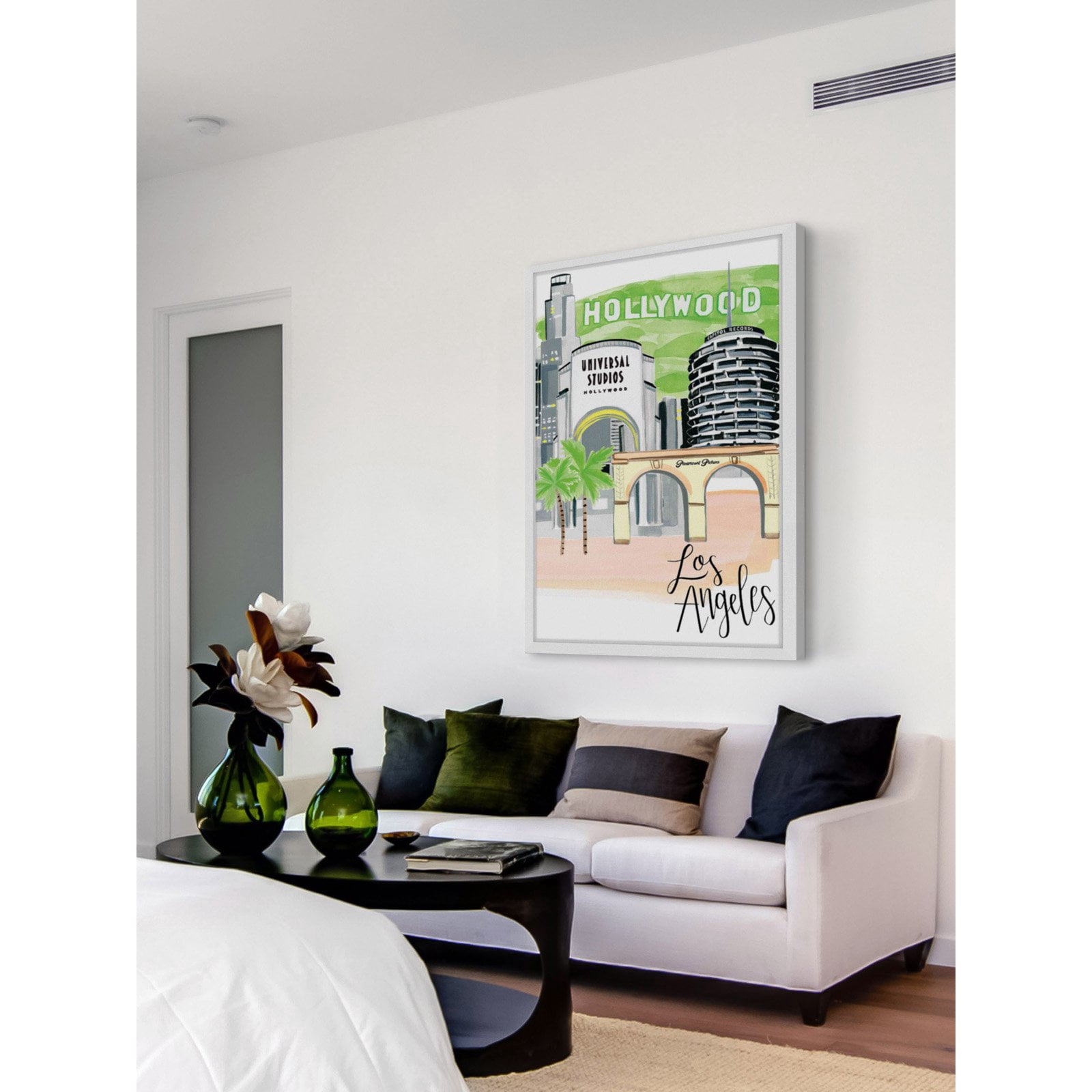 Marmont Hill "City" by Molly Rosner Framed Painting Print