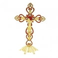 thumbnail image 4 of Rongfmy Decorative Metal Crucifix Standing Cross .8 Inch Durable Jesus Altar Table Cross Red, 4 of 9