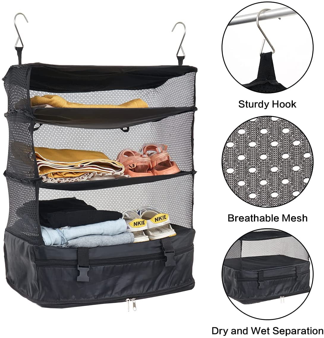 shelf pack suitcase