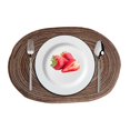 thumbnail image 2 of Pebbuoy Woven Cotton Yarn Placemats Minimalist Heat Resistant Table Protectors Dining Mats for Home Kitchen, 2 of 5