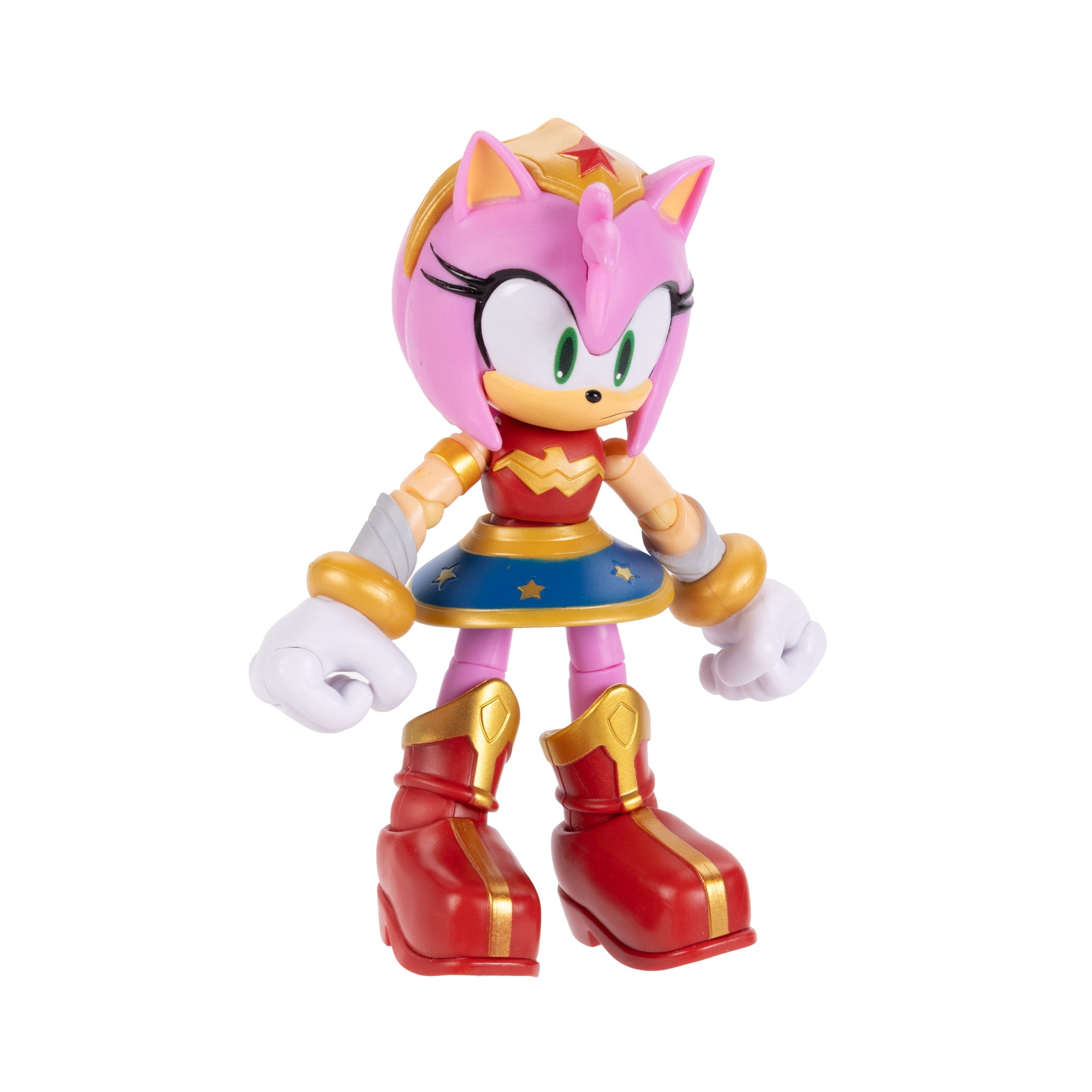 Sonic X DC Amy As Wonder Woman 5 inch Action Figure