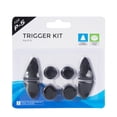 thumbnail image 1 of Juego de tapas protectoras de botones de silicona L2 R2 8 en 1 Reemplazo para Playstation 5 PS5 Game Controller Monstrate EL000577-00, 1 of 2